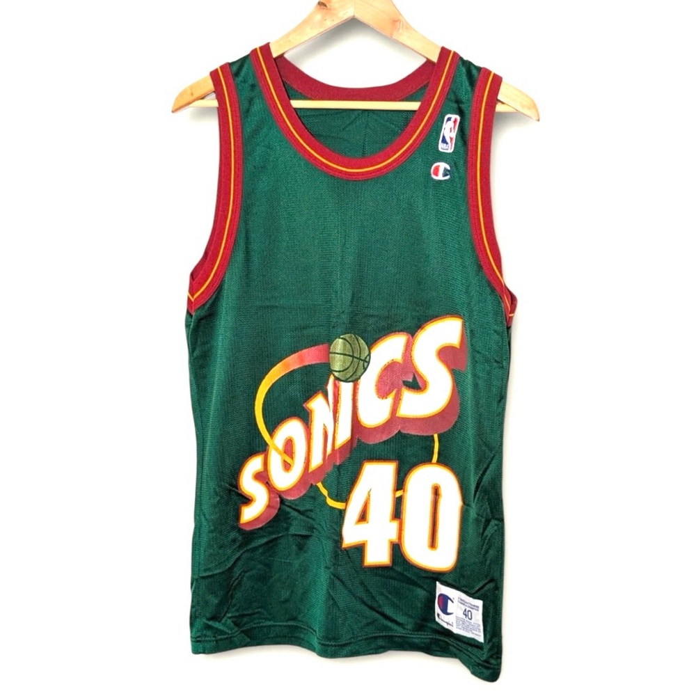 Vintage Seattle Sonics Champion Jersey